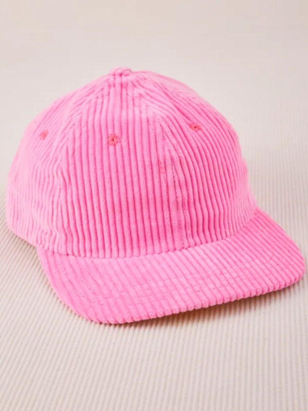 Big Bud Press - Dugout Corduroy Hat - Hot Pink - One Size